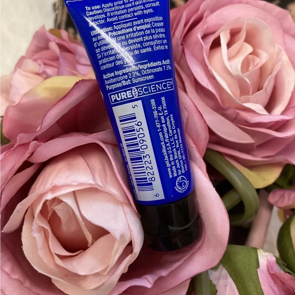 JACK BLACK Double Duty Face Moisturizer, SPF 20 Sunscreen, .5 oz., 14 ml, NEW - Picture 3 of 5